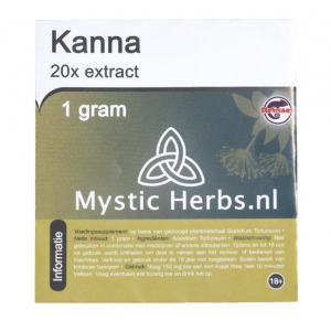 Kanna 20x extract - 1 gram